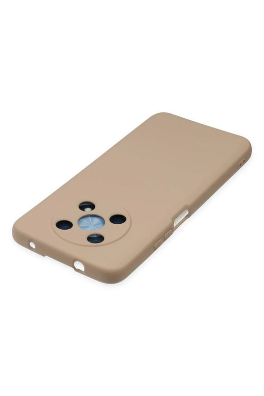 Huawei Nova Y90 Nano içi Kadife Silikon Kılıf - Pudra 5