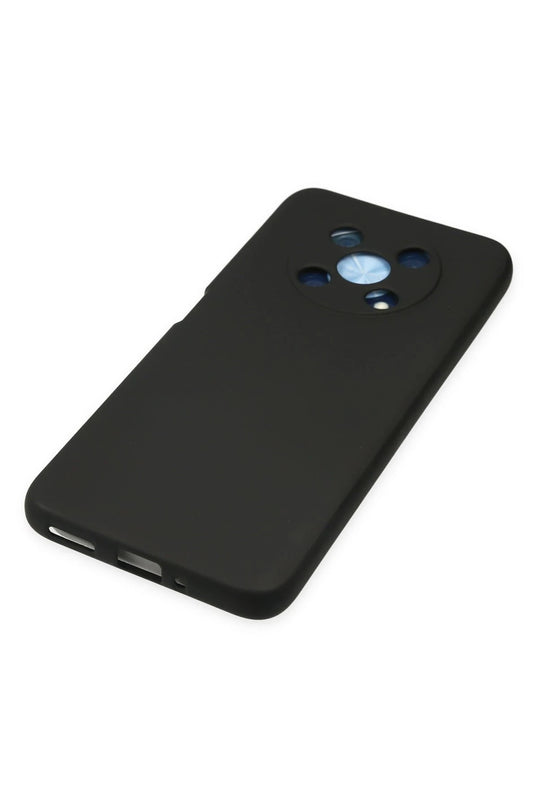 Huawei Nova Y90 Nano içi Kadife Silikon Kılıf - Siyah 4