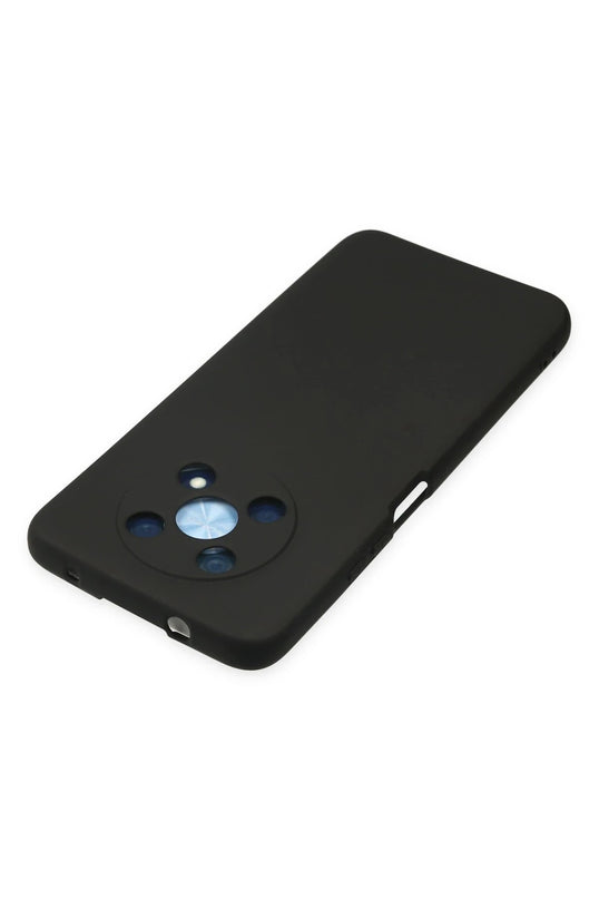 Huawei Nova Y90 Nano içi Kadife Silikon Kılıf - Siyah 5