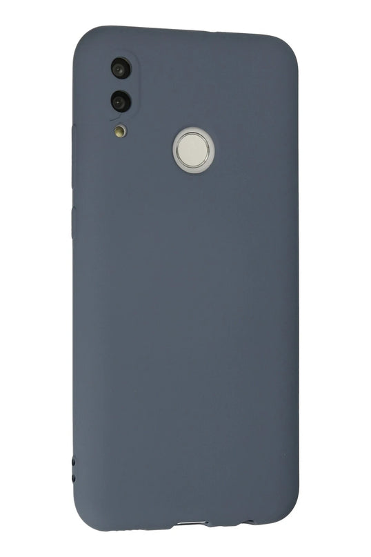Huawei P Smart 2019 Nano içi Kadife Silikon Kılıf - Gri 3