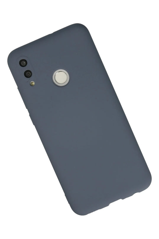 Huawei P Smart 2019 Nano içi Kadife Silikon Kılıf - Gri 2