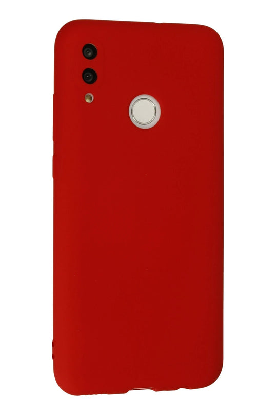 Huawei P Smart 2019 Nano içi Kadife Silikon Kılıf - Kırmızı 3