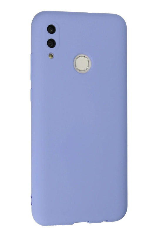 Huawei P Smart 2019 Nano içi Kadife Silikon Kılıf - Lila 3