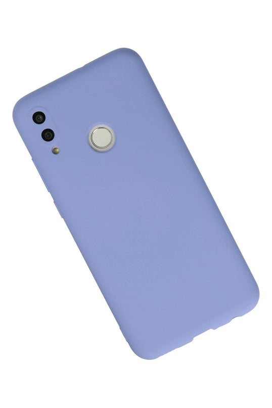 Huawei P Smart 2019 Nano içi Kadife Silikon Kılıf - Lila 2