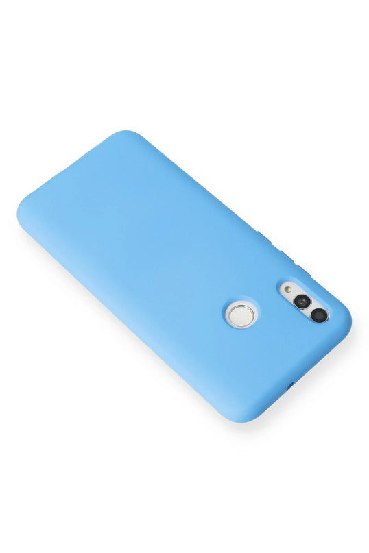 Huawei P Smart 2019 Nano içi Kadife Silikon Kılıf - Mavi 3