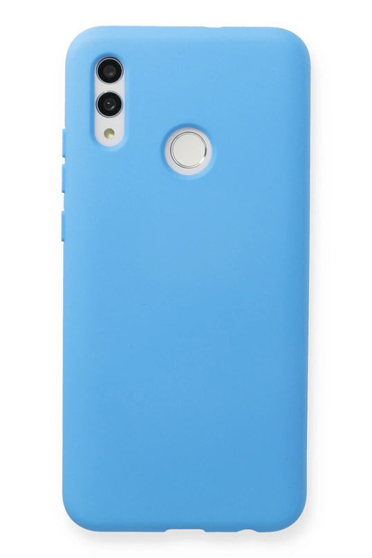 Huawei P Smart 2019 Nano içi Kadife Silikon Kılıf - Mavi