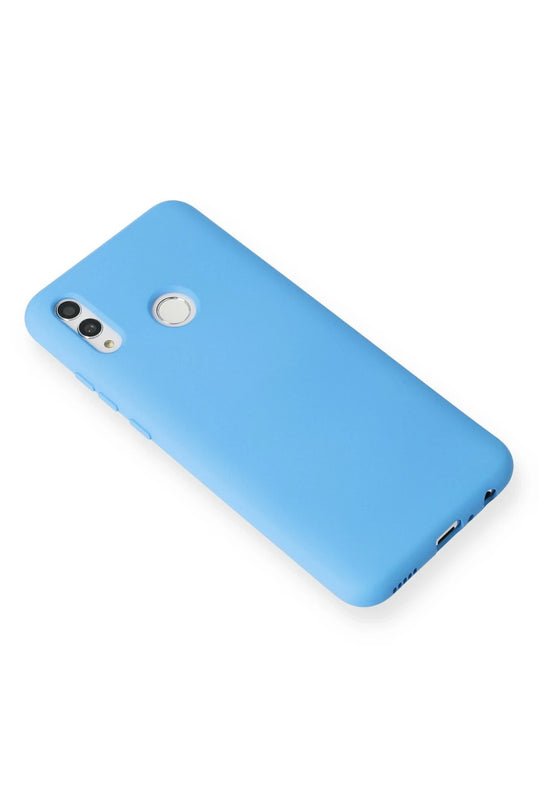 Huawei P Smart 2019 Nano içi Kadife Silikon Kılıf - Mavi 2