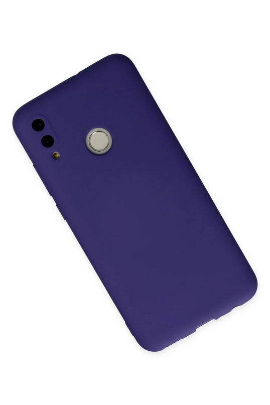 Huawei P Smart 2019 Nano içi Kadife Silikon Kılıf - Mor 2
