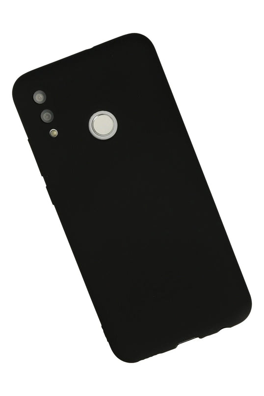 Huawei P Smart 2019 Nano içi Kadife Silikon Kılıf - Siyah 2