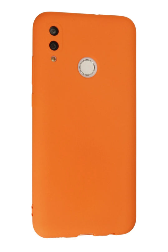 Huawei P Smart 2019 Nano içi Kadife Silikon Kılıf - Turuncu 3