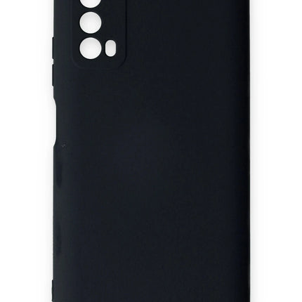 Huawei P Smart 2021 Nano içi Kadife Silikon Kılıf - Lacivert
