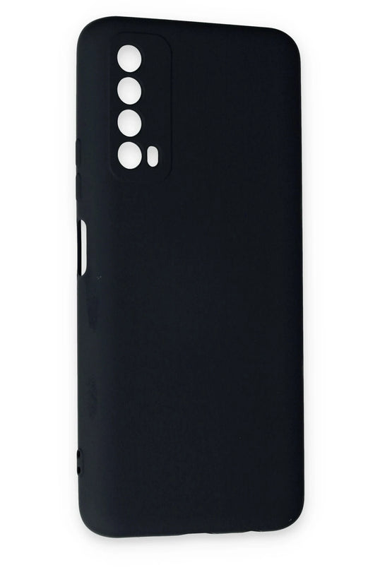 Huawei P Smart 2021 Nano içi Kadife Silikon Kılıf - Lacivert 2