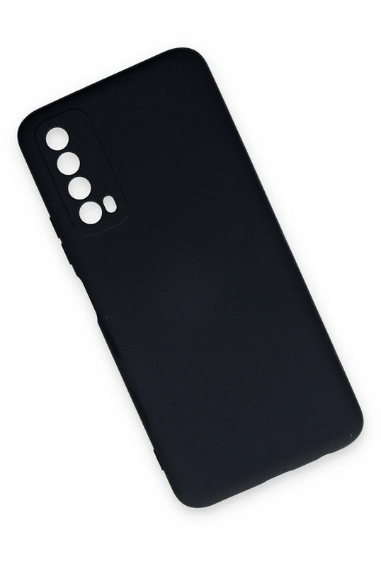 Huawei P Smart 2021 Nano içi Kadife Silikon Kılıf - Lacivert 3