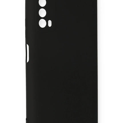 Huawei P Smart 2021 Nano içi Kadife Silikon Kılıf - Siyah 2