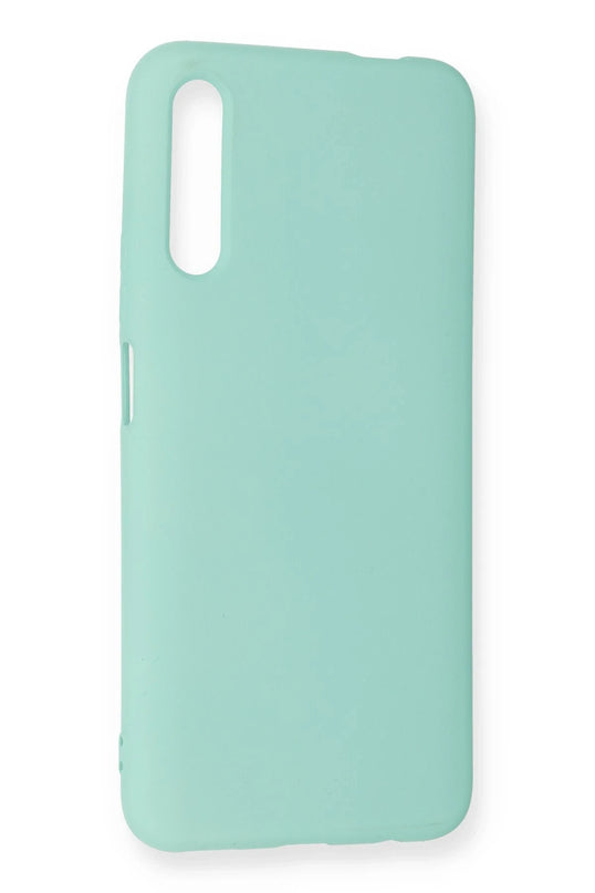 Huawei P Smart Pro / Y9S Nano içi Kadife Silikon Kılıf - Turkuaz 2