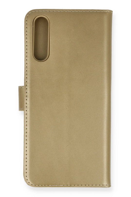 Huawei P Smart S Trend S Plus Kapaklı Kılıf - Gold