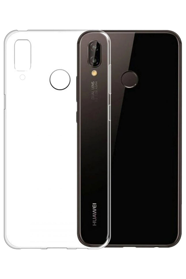 Huawei P20 Lite Lüx Şeffaf Silikon Kılıf