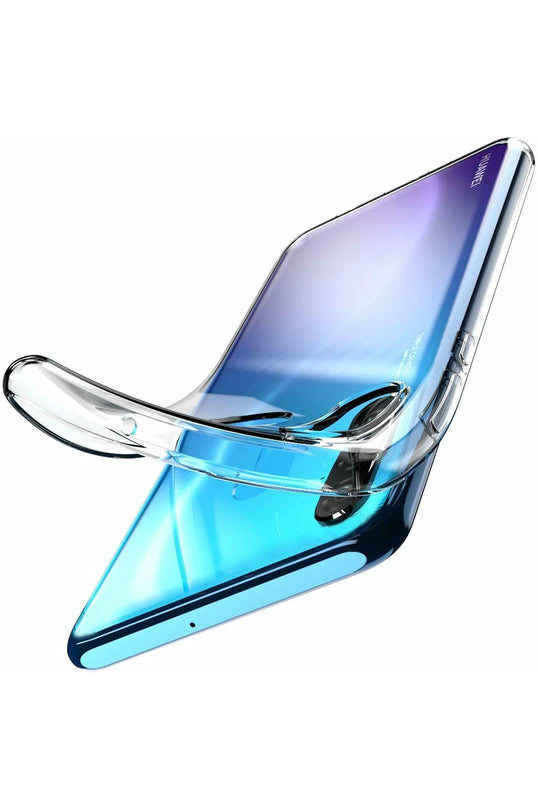 Huawei P30 Lite Lüx Şeffaf Silikon Kılıf 2