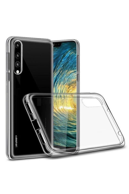 Huawei P30 Lite Lüx Şeffaf Silikon Kılıf