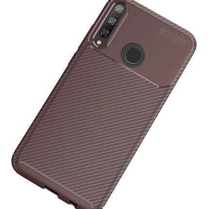 Huawei P40 Lite E Auto Focus Karbon Kapak Kılıf 2