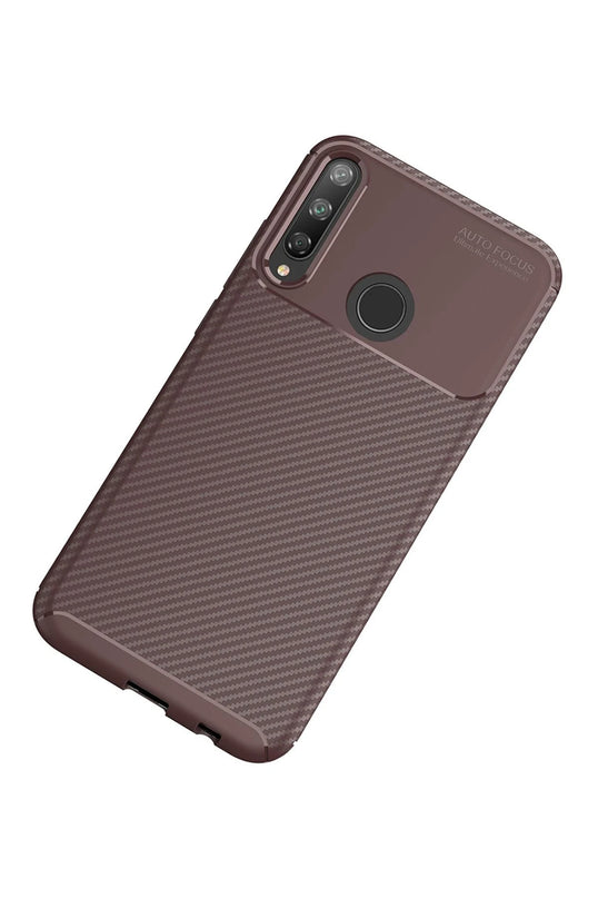 Huawei P40 Lite E Auto Focus Karbon Kapak Kılıf 2