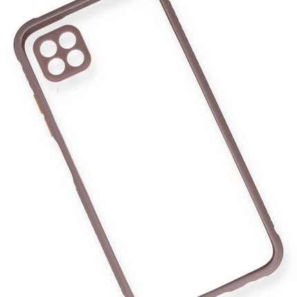 Huawei P40 Lite Miami Şeffaf Silikon Kılıf - Açık Mor 3
