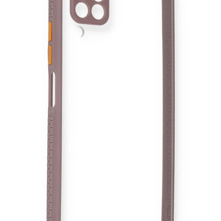 Huawei P40 Lite Miami Şeffaf Silikon Kılıf - Açık Mor