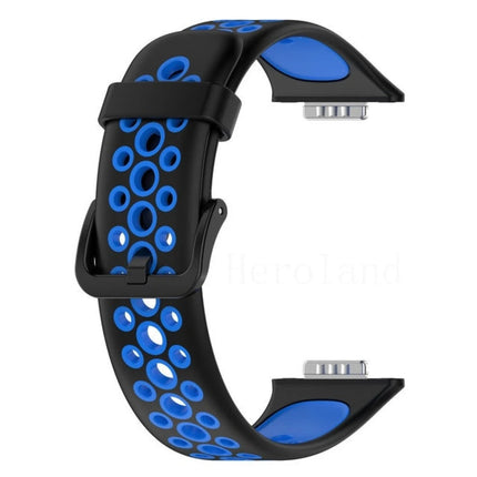 Huawei Watch Fit 2 Spor Delikli Kordon - Siyah 3 2