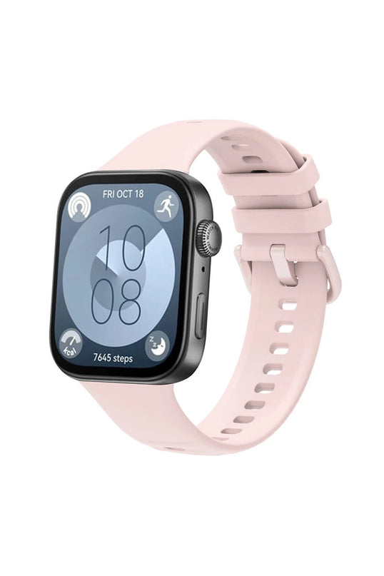 Huawei Watch Fit 3 Klasik Kordon - Pudra