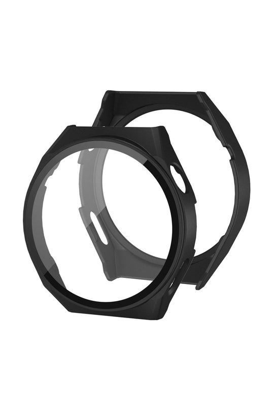 Huawei Watch GT3 42mm Dota Camlı Kasa Ekran Koruyucu - Siyah