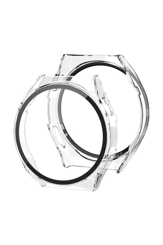 Huawei Watch GT3 Pro 46mm Dota Camlı Kasa Ekran Koruyucu - Şeffaf