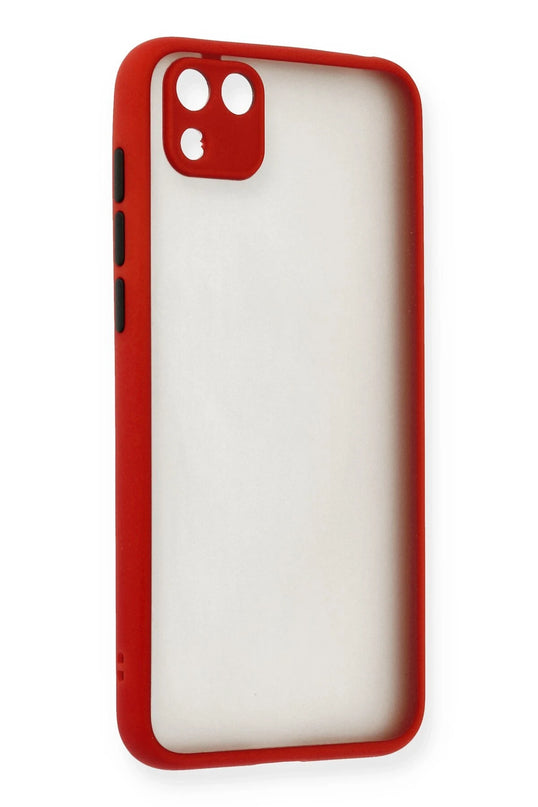 Huawei Y5P Montreal Silikon Kapak Kılıf - Kırmızı 2