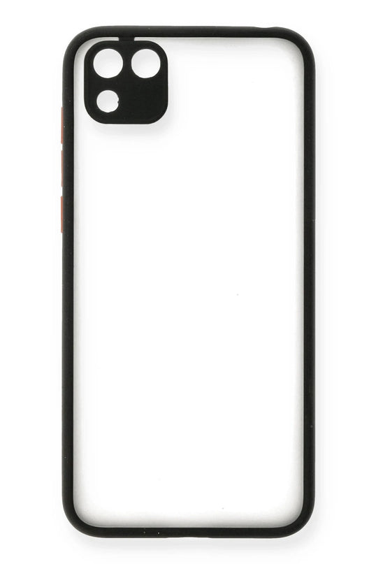 Huawei Y5P Montreal Silikon Kapak Kılıf - Siyah