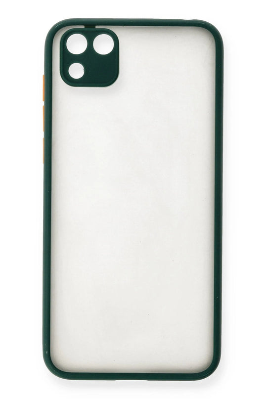 Huawei Y5P Montreal Silikon Kapak Kılıf - Yeşil
