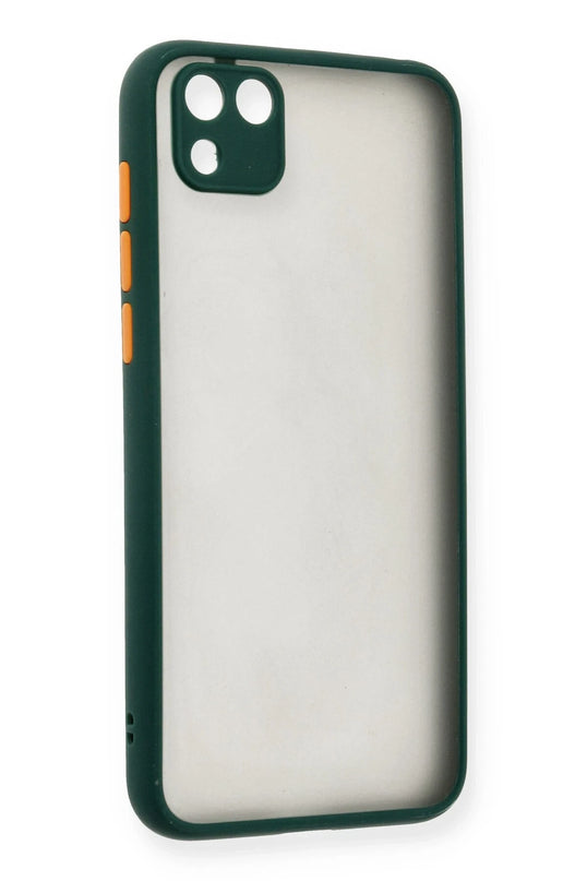 Huawei Y5P Montreal Silikon Kapak Kılıf - Yeşil 2