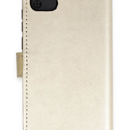 Huawei Y5P Trend S Plus Kapaklı Kılıf - Gold