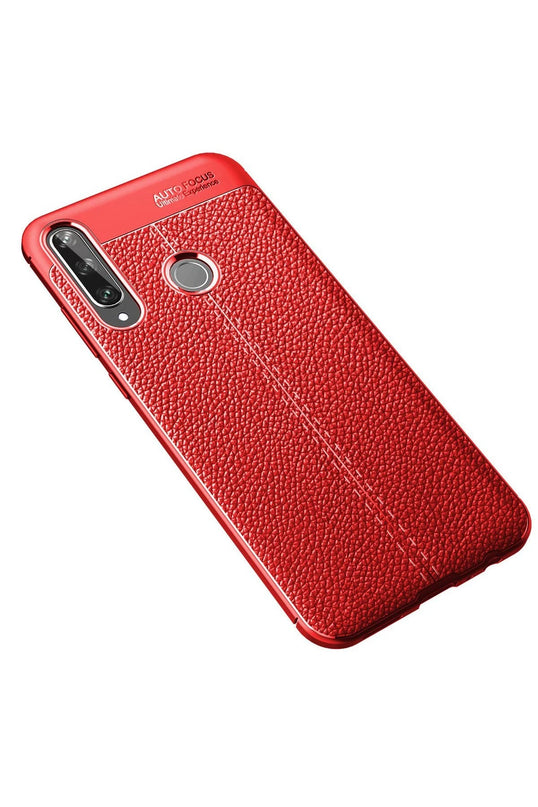 Huawei Y6P Auto Focus Kapak Kılıf - Kırmızı 2