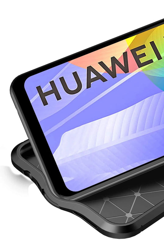 Huawei Y6P Auto Focus Kapak Kılıf - Kırmızı 3