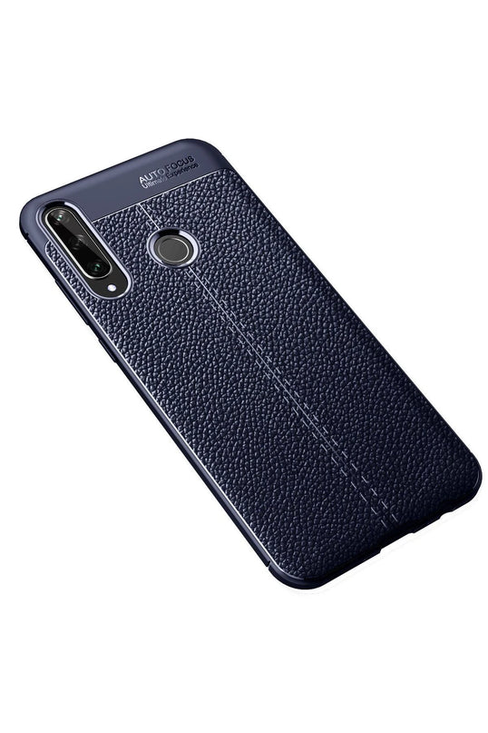Huawei Y6P Auto Focus Kapak Kılıf - Lacivert 2