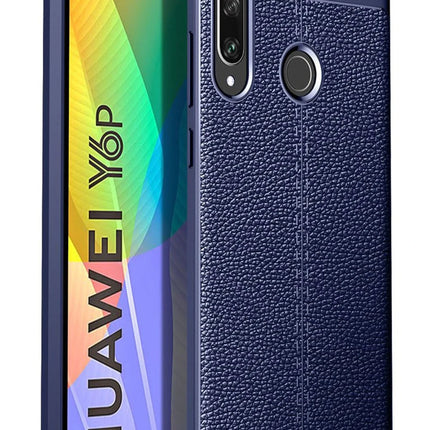 Huawei Y6P Auto Focus Kapak Kılıf - Lacivert
