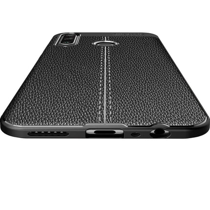 Huawei Y6P Auto Focus Kapak Kılıf - Lacivert 5