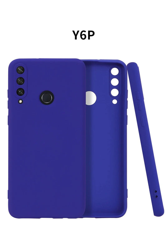 Huawei Y6P First Silikon Kılıf - Lacivert