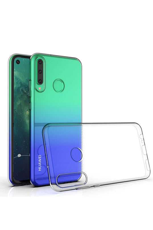 Huawei Y6P Lüx Şeffaf Silikon Kılıf