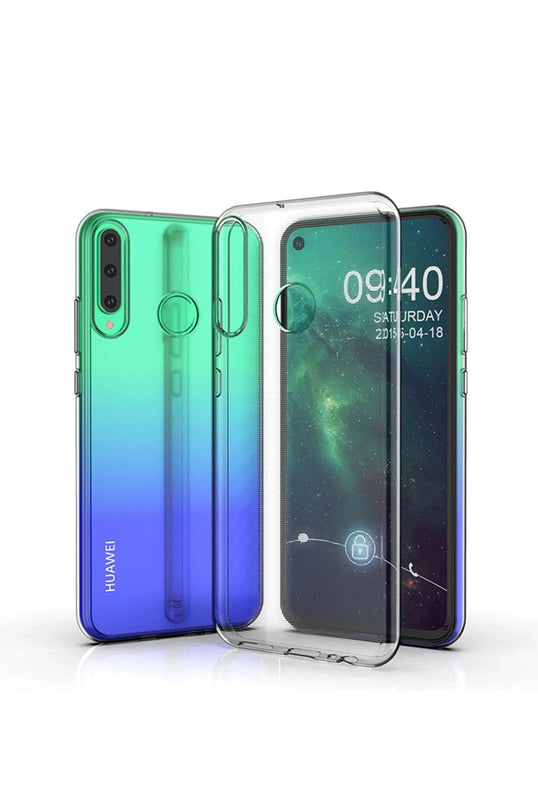 Huawei Y6P Lüx Şeffaf Silikon Kılıf 2