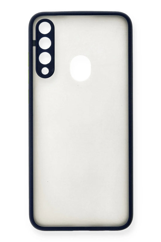 Huawei Y6P Montreal Silikon Kapak Kılıf - Lacivert