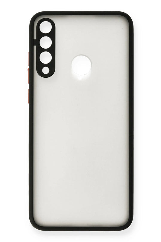 Huawei Y6P Montreal Silikon Kapak Kılıf - Siyah