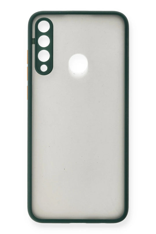 Huawei Y6P Montreal Silikon Kapak Kılıf - Yeşil