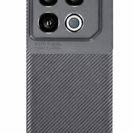 Infinix GT 20 Pro Auto Focus Karbon Kapak Kılıf - Gri