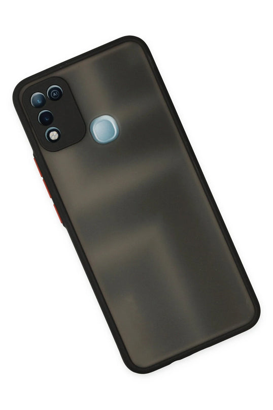 Infinix Hot 10 Play Montreal Silikon Kapak Kılıf - Siyah 3