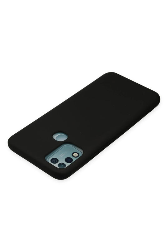 Infinix Hot 10 Play Nano içi Kadife Silikon Kılıf - Siyah 5